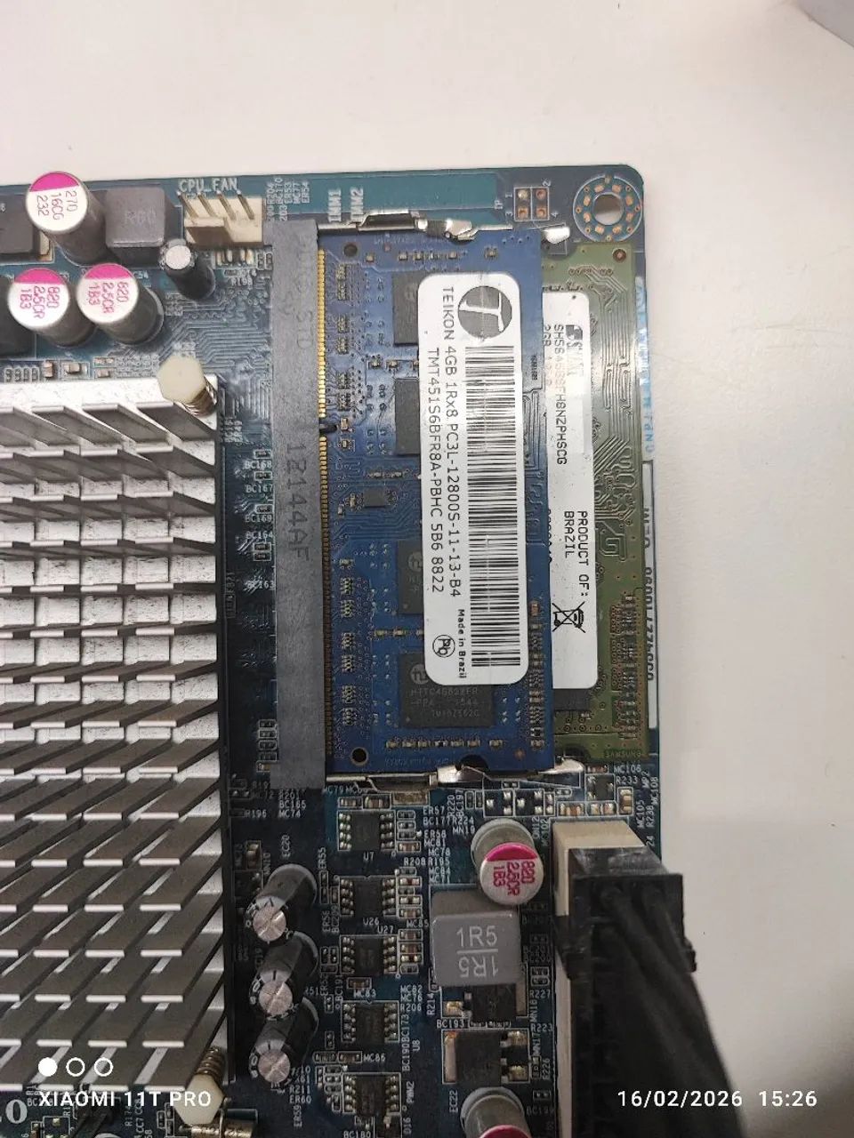 placa mãe IPX250E1 ESC ELITEGROUP  - Foto 2