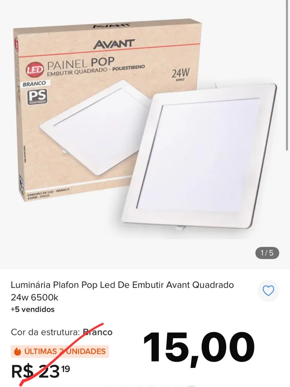 Luminária Paflon 
