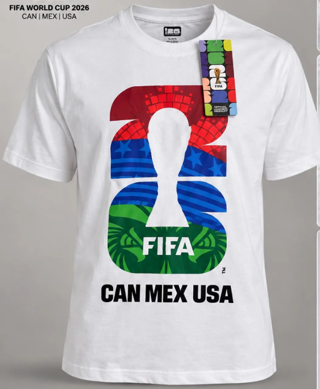 FIFA World cup 2026 ネイマールTシャツ ③ Camiseta T-Shirt M Oficial FIFA Workd CUP 2026 - Roupas - Jardim