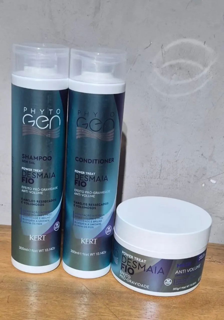 Kit shampoo+condicionador+mascara