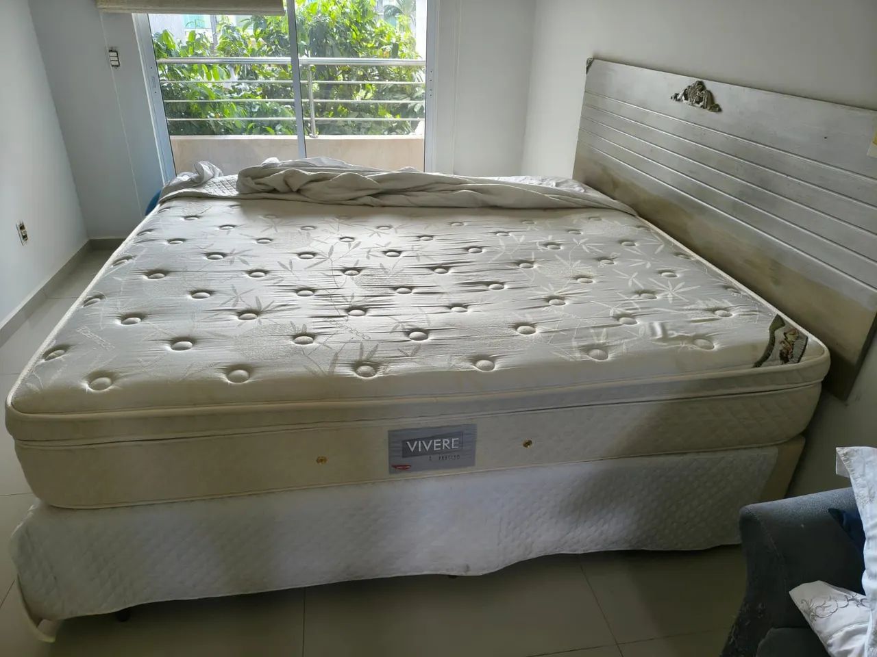 CAMA KING HERVAL VIVERE - R$ 4.000<br> - Foto 2