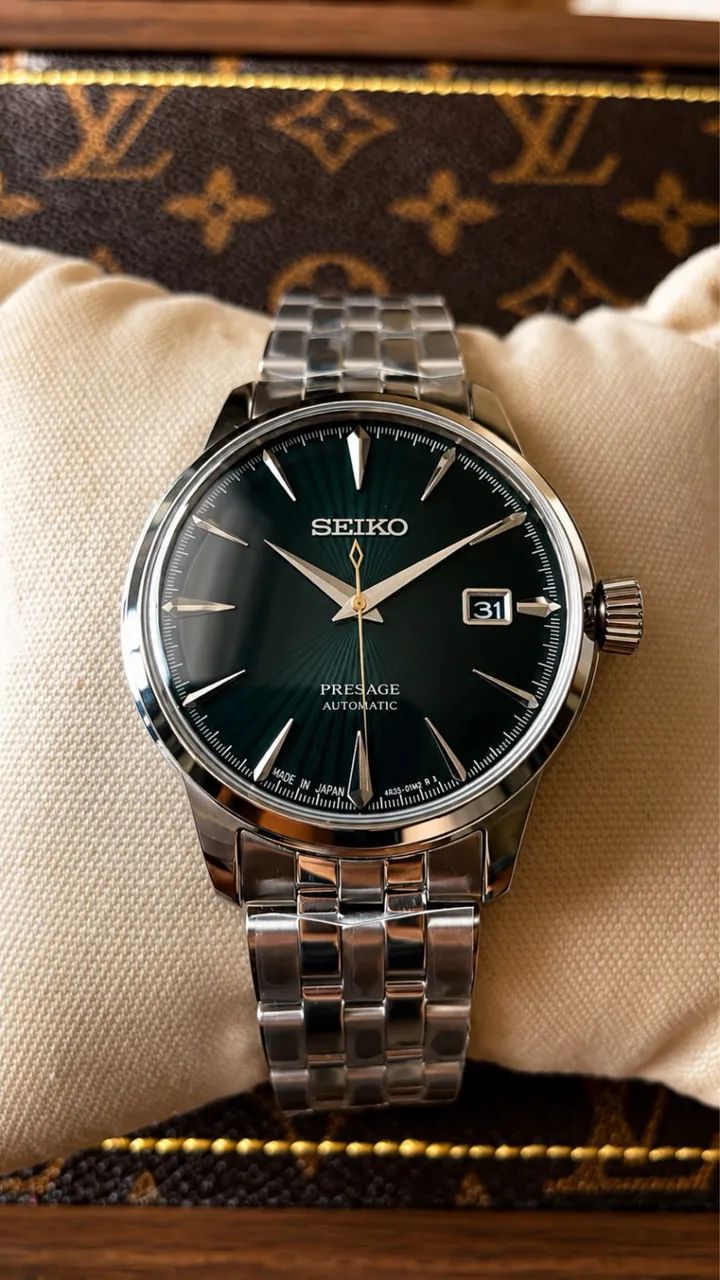  Seiko Presage Cocktail Series SRPE15J1 Automático Verde - Foto 3