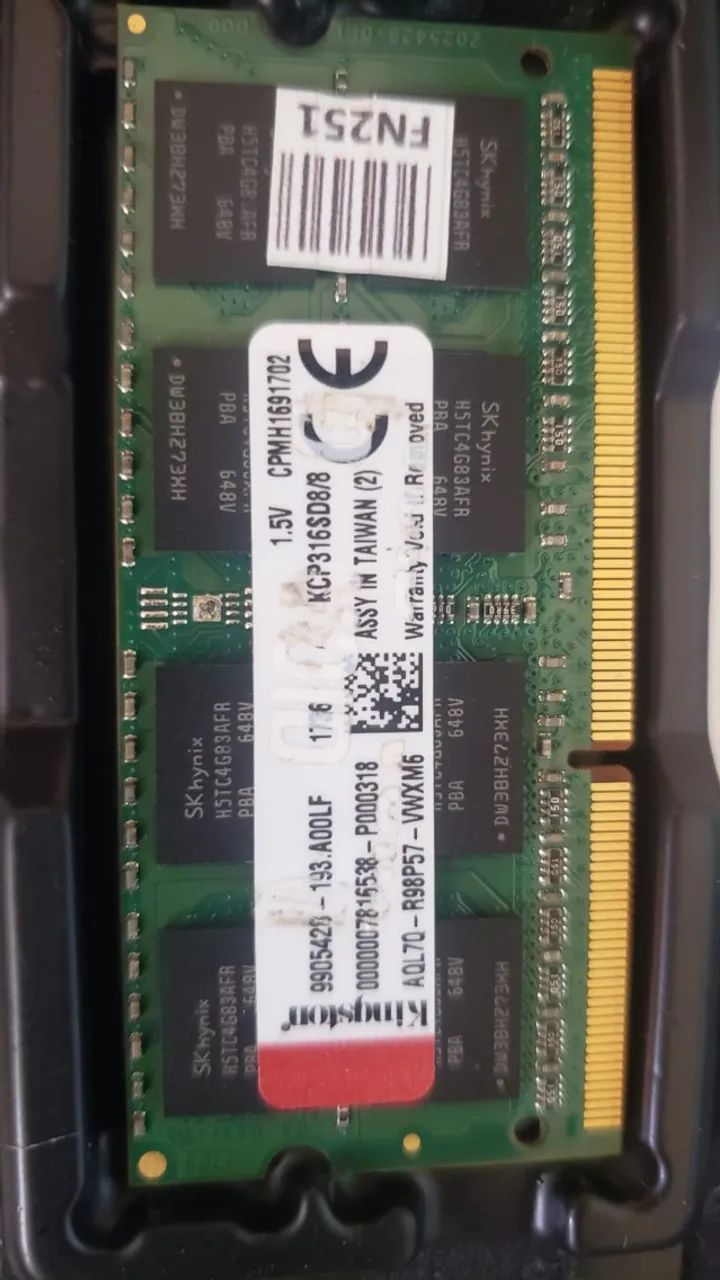 MEMÓRIA DDR3 PARA NOTEBOOK - Foto 4