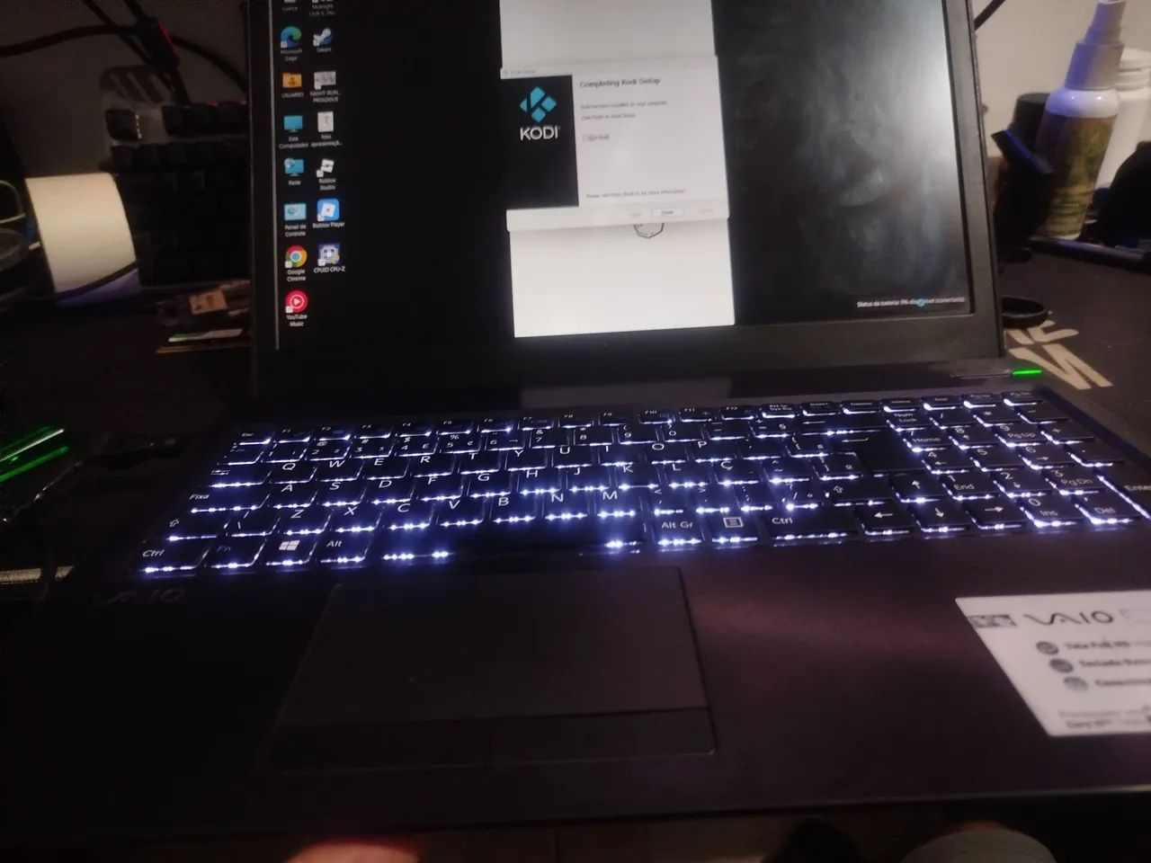 Sony Vaio Core i5 7° 8gb Ram SSD 256 HD 500 - Notebooks - Jardim