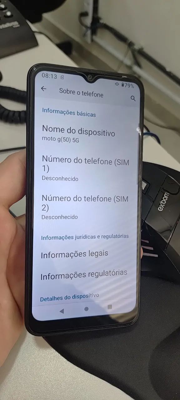 Celular moto G50