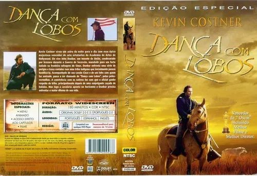 Dvd Dança Com Lobos Edição Especial 
