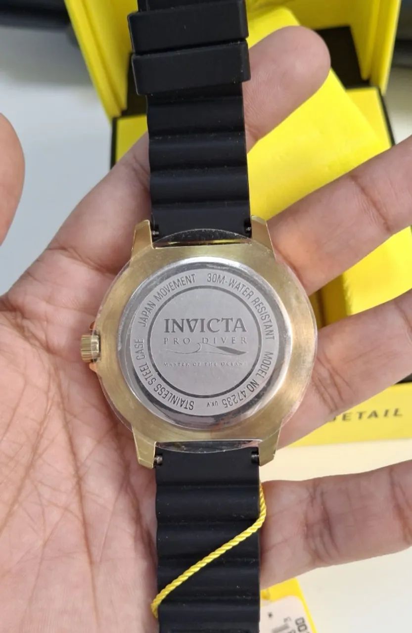  Invicta Pro-driver Original! / Quartzo vh63 - Foto 5