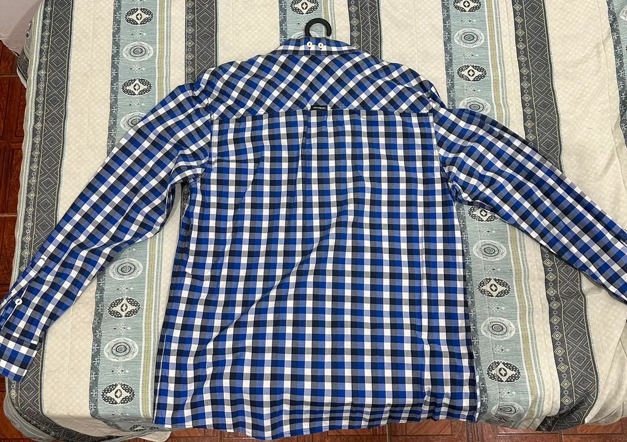 CAMISA XADREZ CALVIN KLEIN G - Foto 5