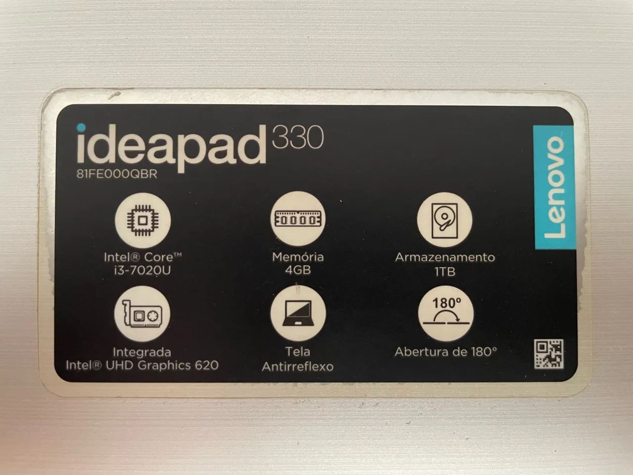 ? Notebook Lenovo IdeaPad 330 - Intel Core i3 | 4GB RAM | HD 1TB - Foto 5