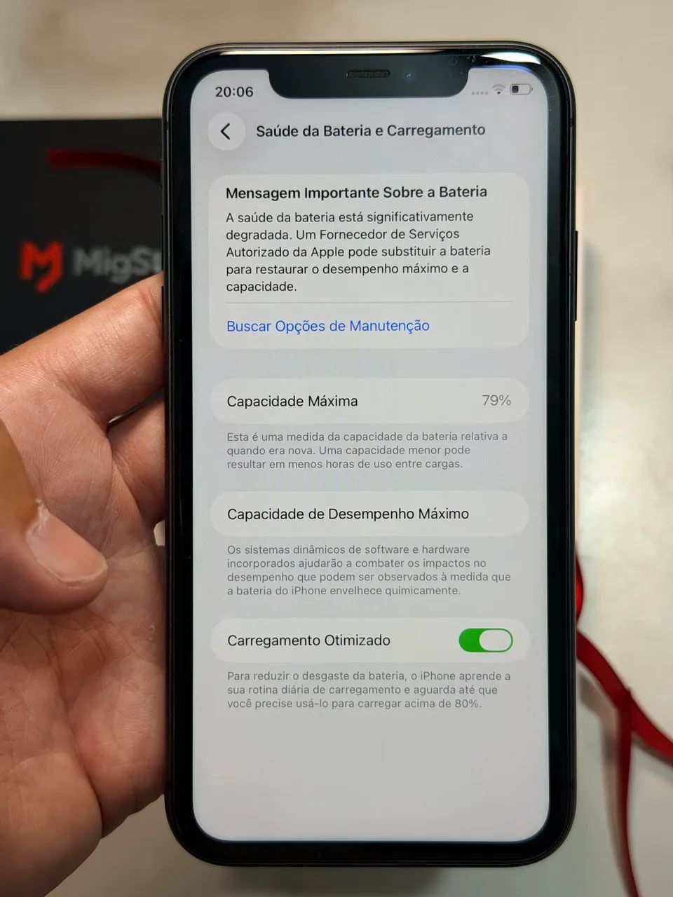 IPHONE 11 128GB 80% IMPECÁVEL  - Foto 2