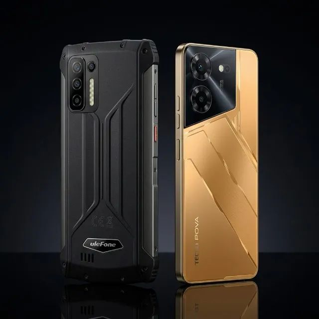 rustico bruto e potente - ulefone e tecno modelos power armour 13 e pova 5 - Foto 2