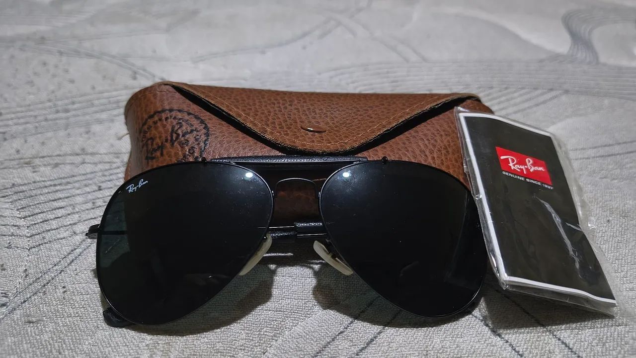 Óculos Rayban Aviador original seminovo - Foto 3