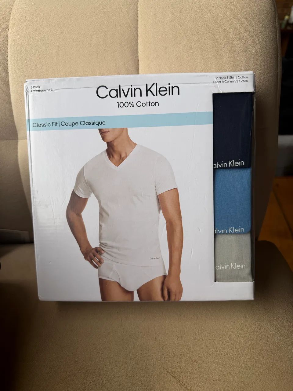 Kit 3 camisas Calvin Klein