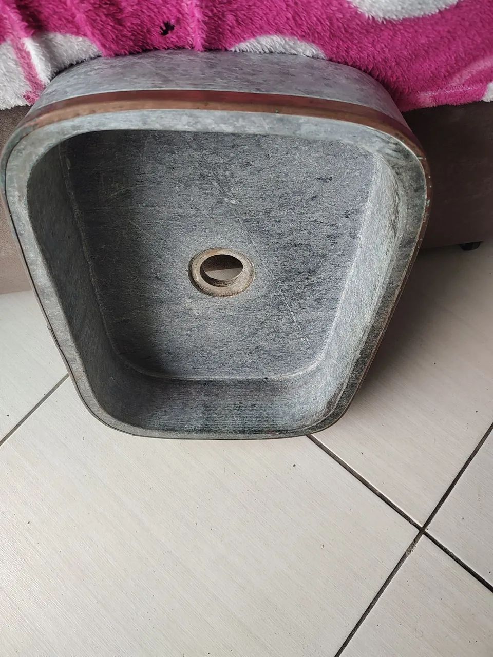 Cuba de lavabo pedra - Foto 2