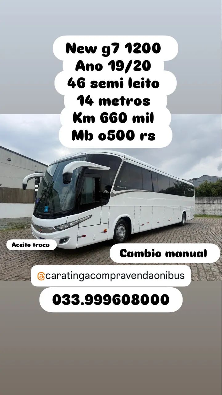 ÔNIBUS RODOVIÁRIO 1200 NEW G7  - Foto 4