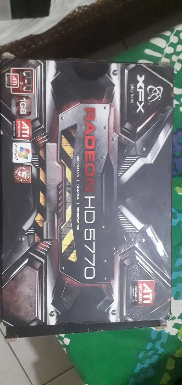 Placa de vídeo HD 5770 1gb