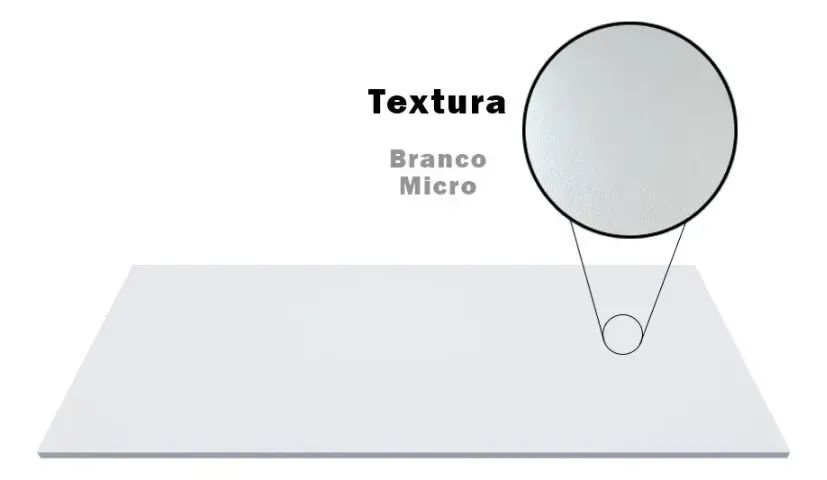 Prateleira Tampo Branco 140x50 15mm Sem Suporte - Foto 3