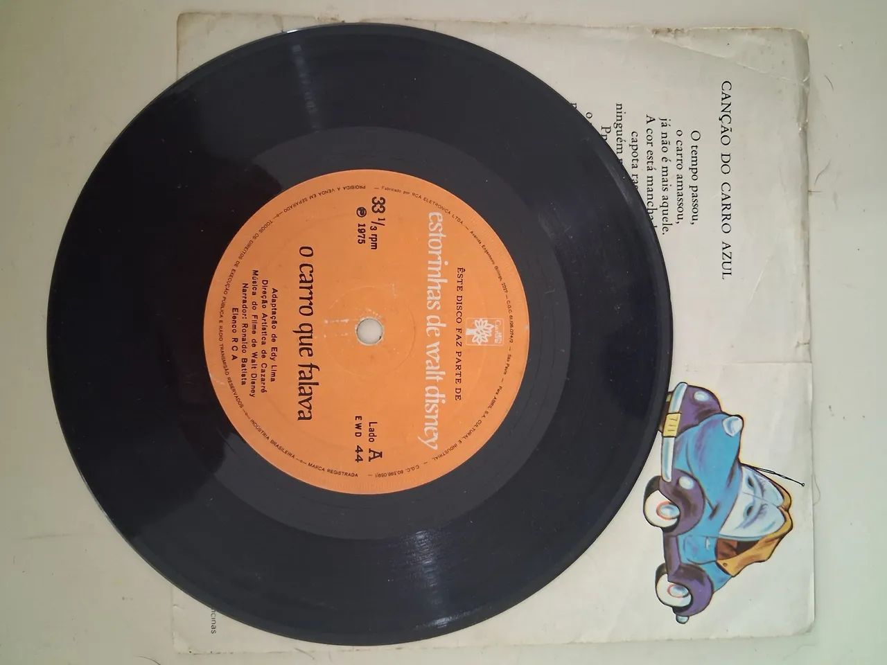Compacto Lp Walt Disney 
