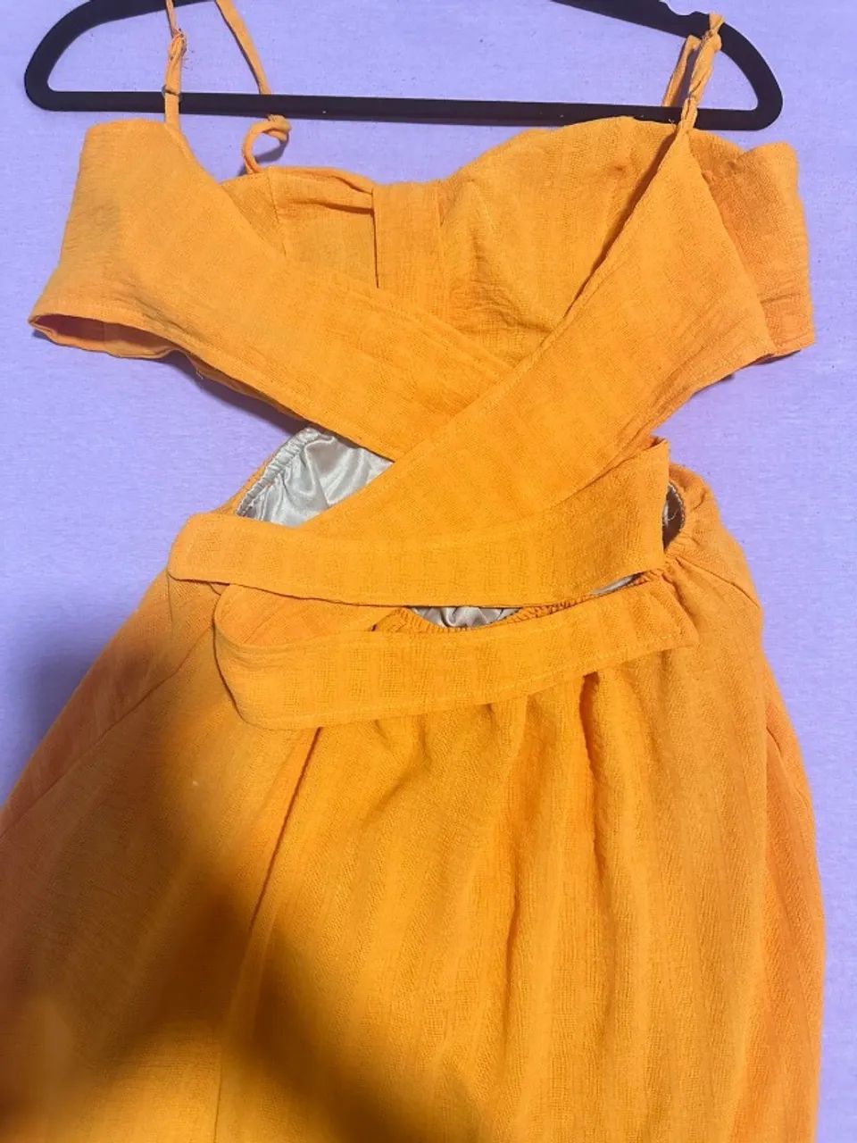 Vestido Laranja De festa - Foto 2