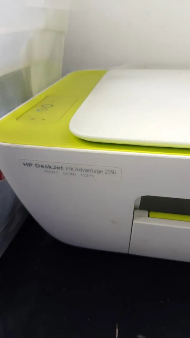 Impressora hp deskjet 2136 - Foto 2