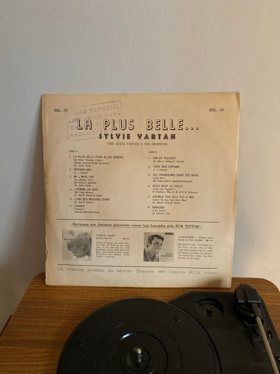LP VINIL SYLVIE LA PLUS BELLE - Foto 2