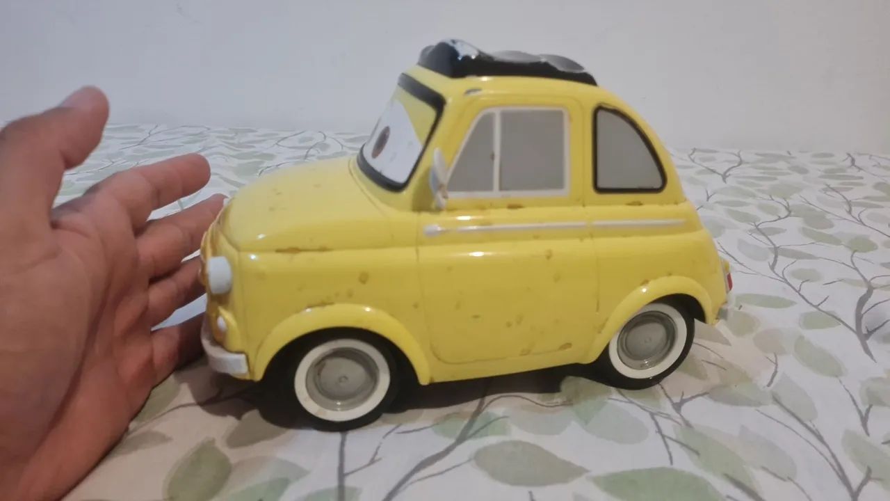 Carrinho  Luigi amarelo - Foto 2
