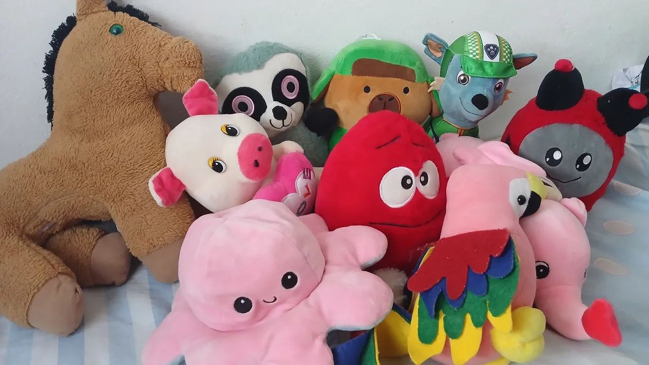 Kit 10 pelúcias  - Foto 2