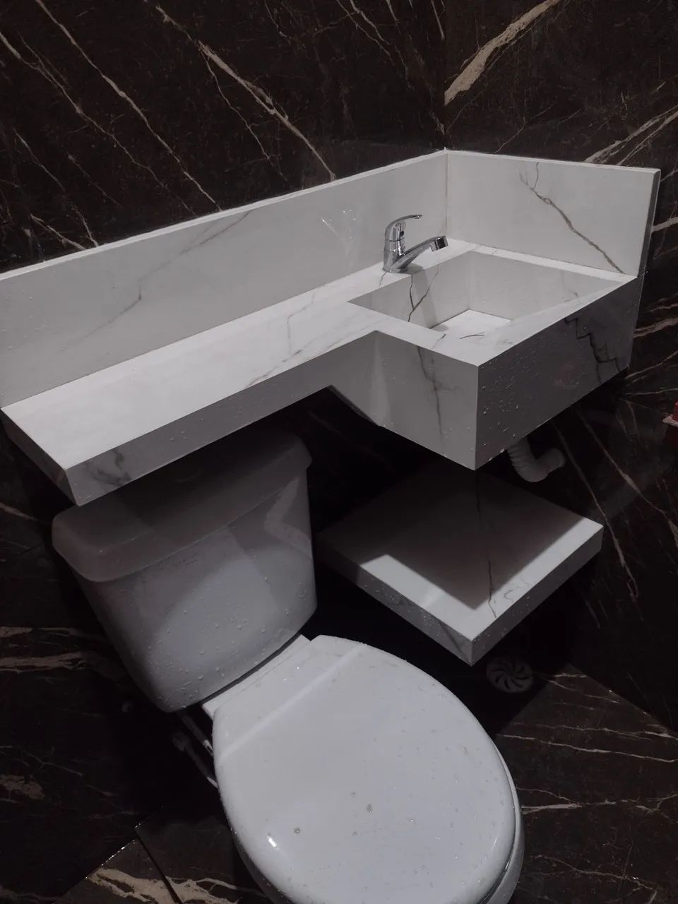 JM porcelanataria, Fabricação De Produtos de porcelanato, nicho cubas escupida ilha  balca - Foto 2
