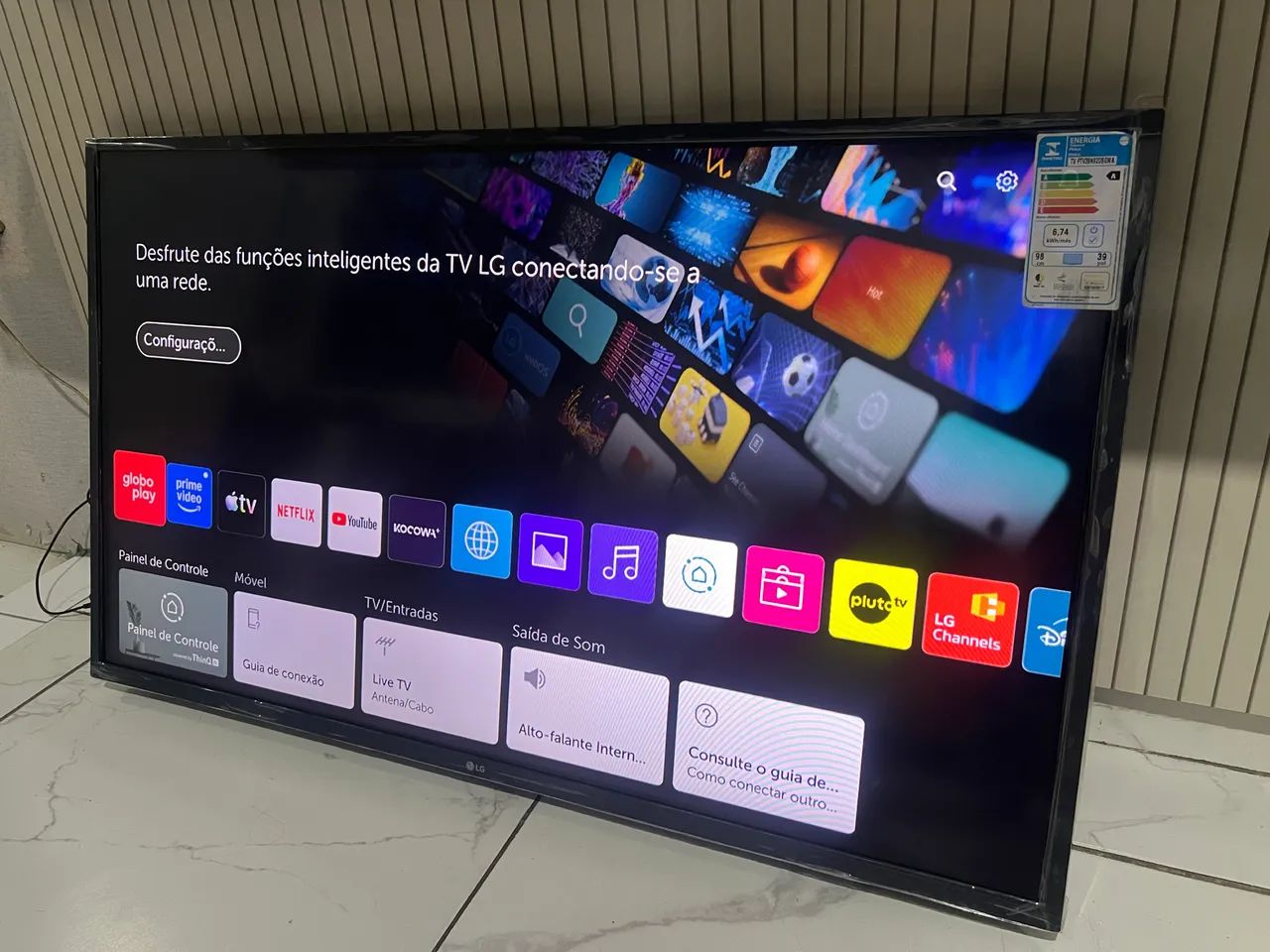 Smart tv 43 polegadas LG ? 4k inteligência artificial  - Foto 4
