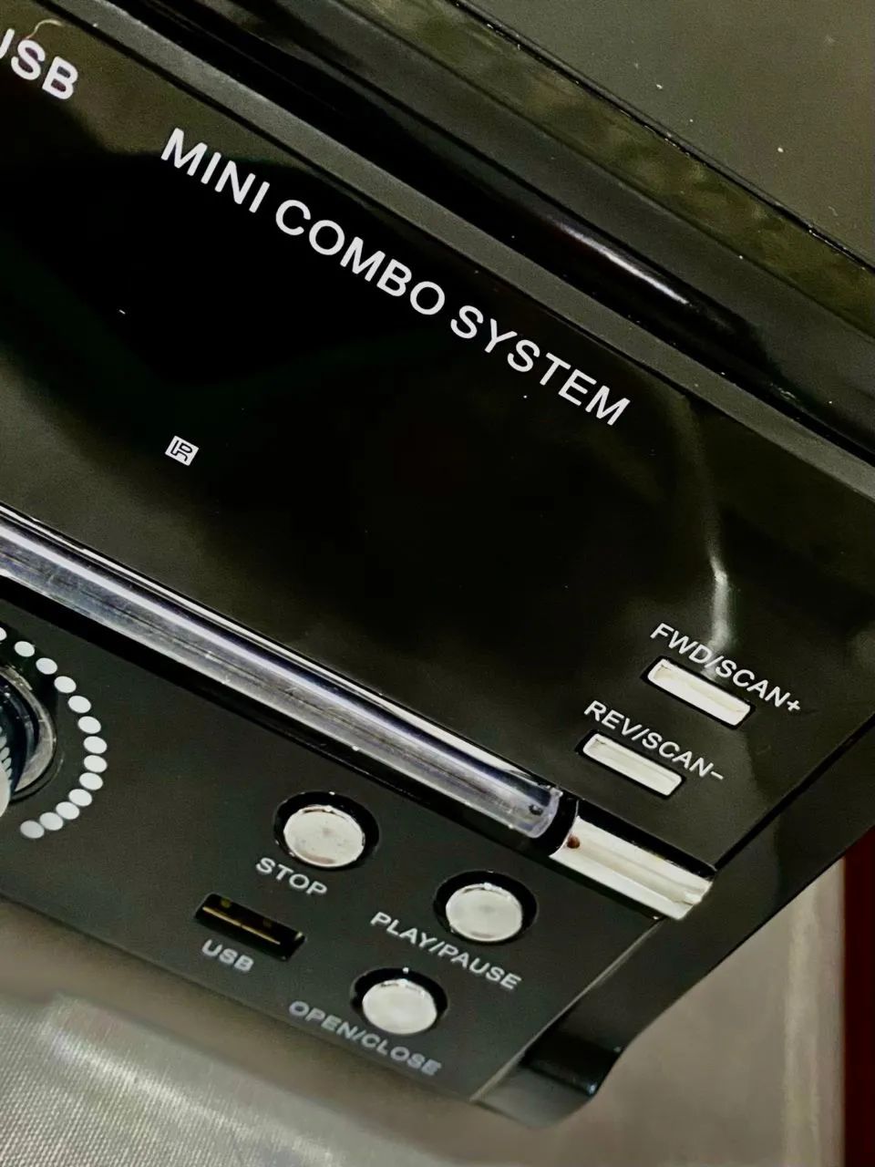 Leitor de CD/DVD bluetooth MP3 fim USB rádio mini system  - Foto 5