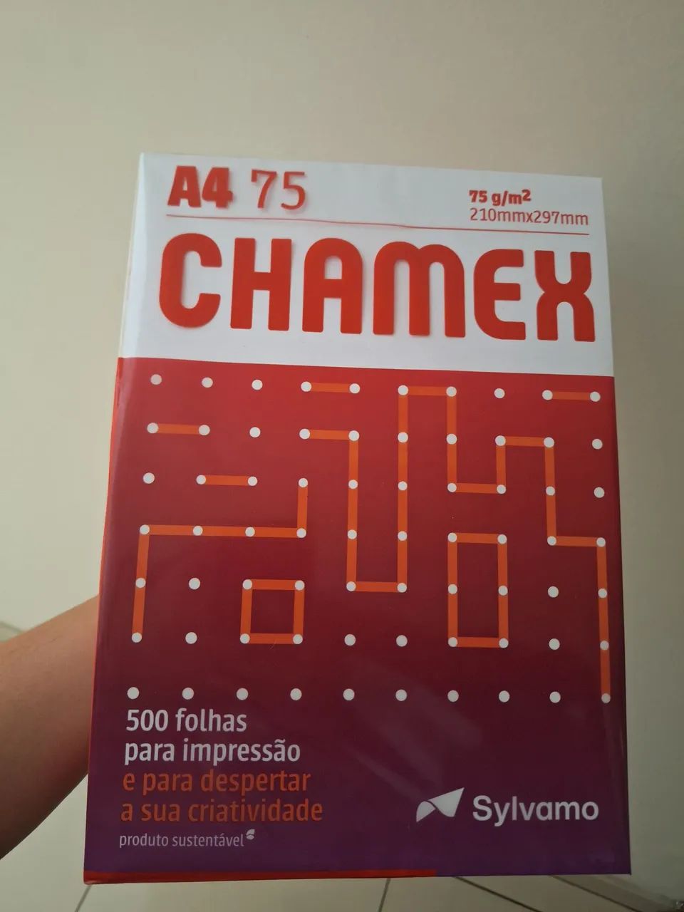 Chamei A4 500 folhas - Foto 3