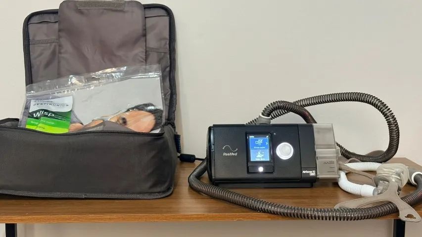 CPAP ResMed AirSense 10 AutoSet + Tubo Aquecido + Acessórios - Completo