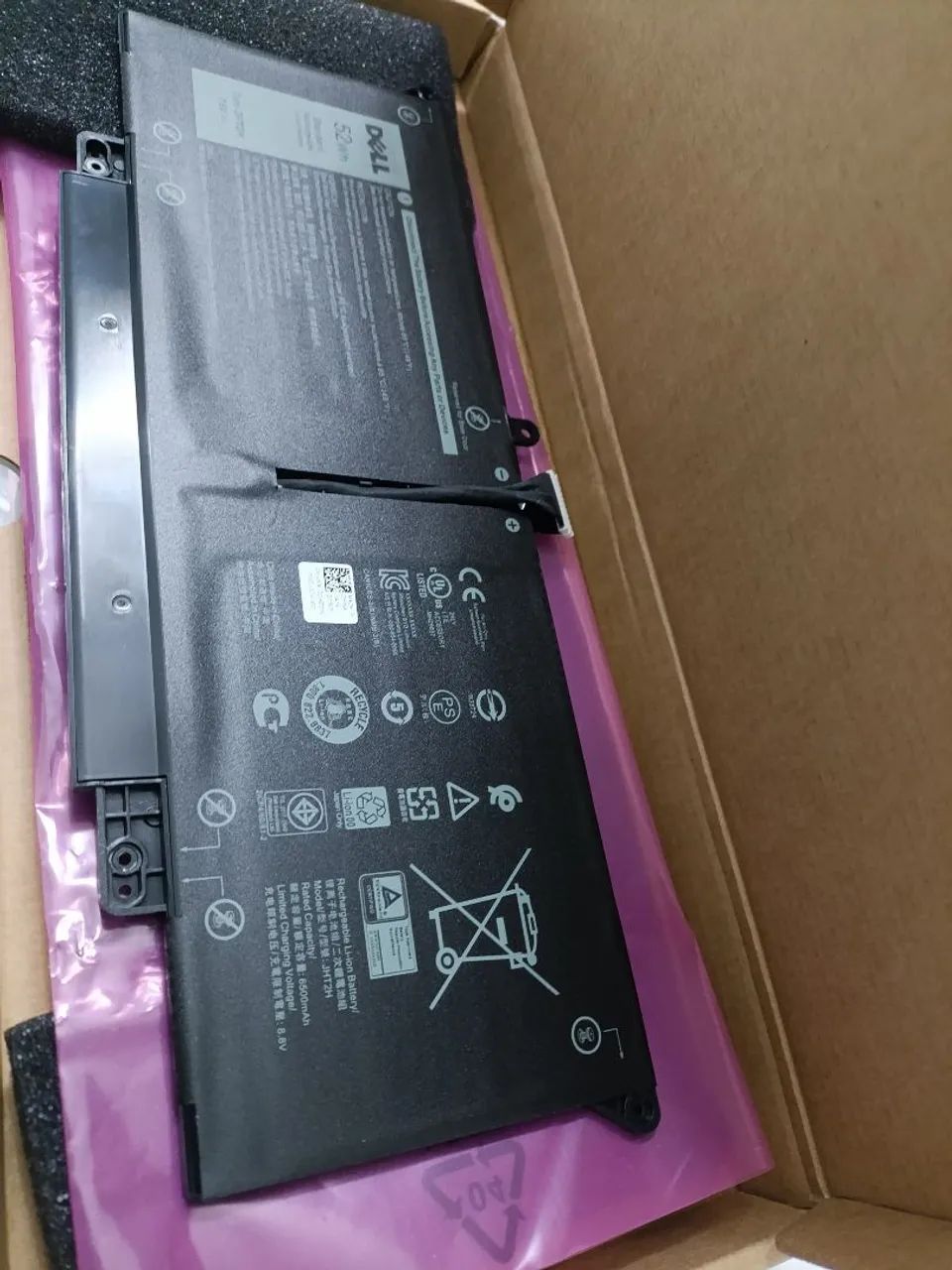 Bateria Dell Latitude 7310/7410 Type Jht2h - 52wh - Foto 4
