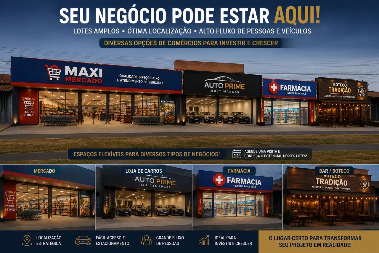ALUGA-SE - LOTES COMERCIAIS NO CENTRO DE CEILÂNDIA - Foto 2