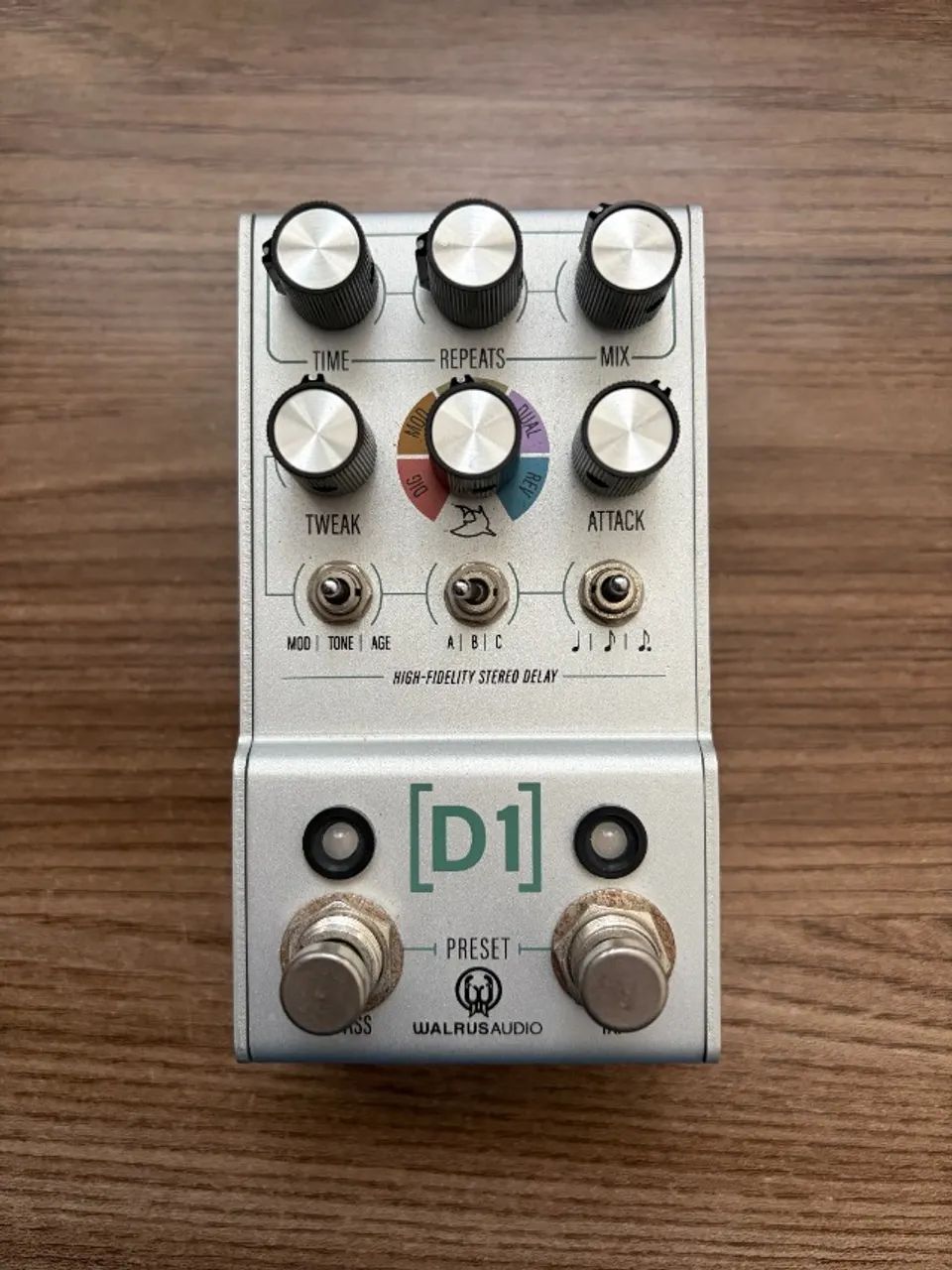 Pedal de delay Walrus Audio D1 v2 - Instrumentos musicais