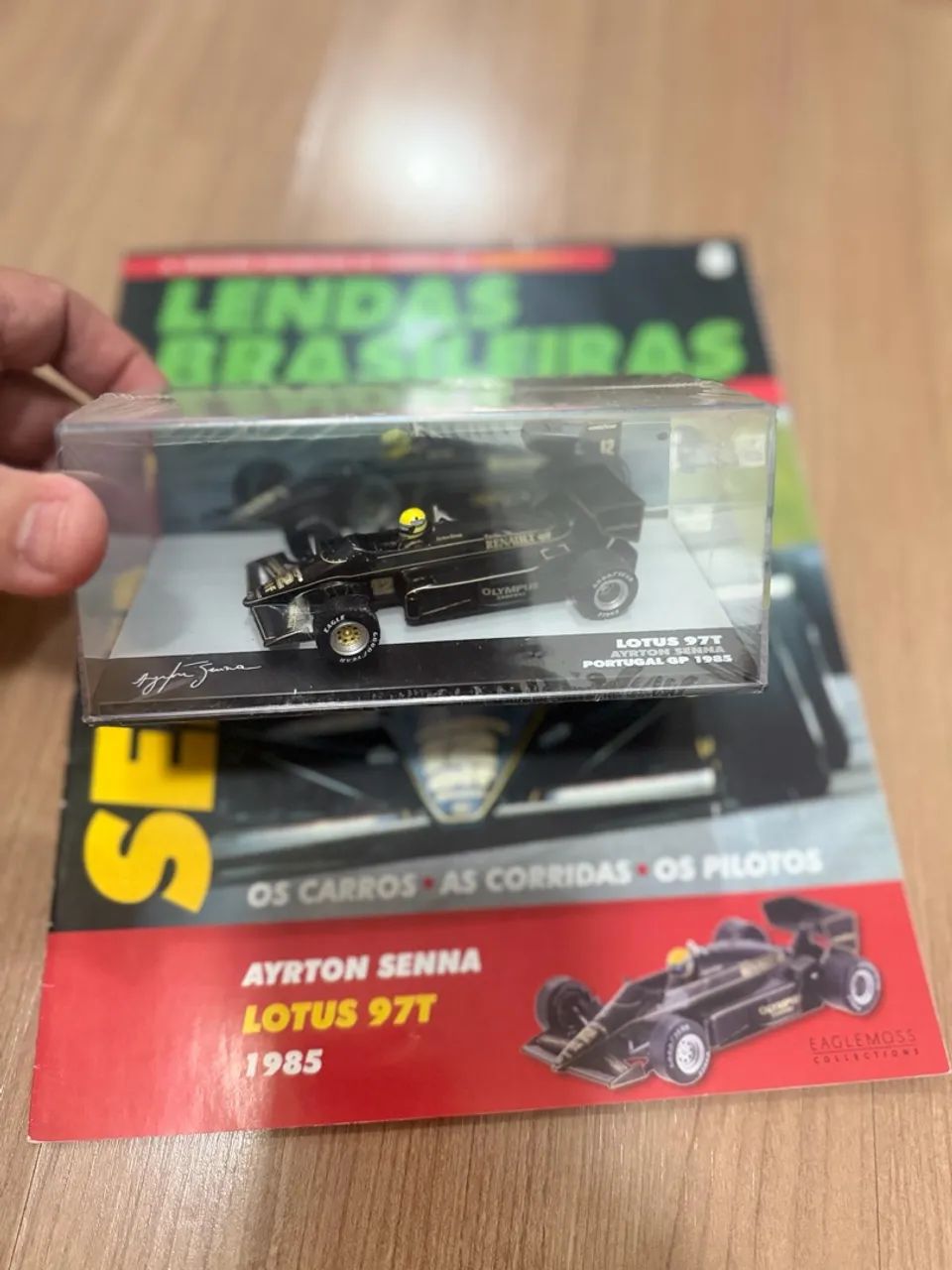 Miniatura Lótus 1985 - Senna - Foto 2
