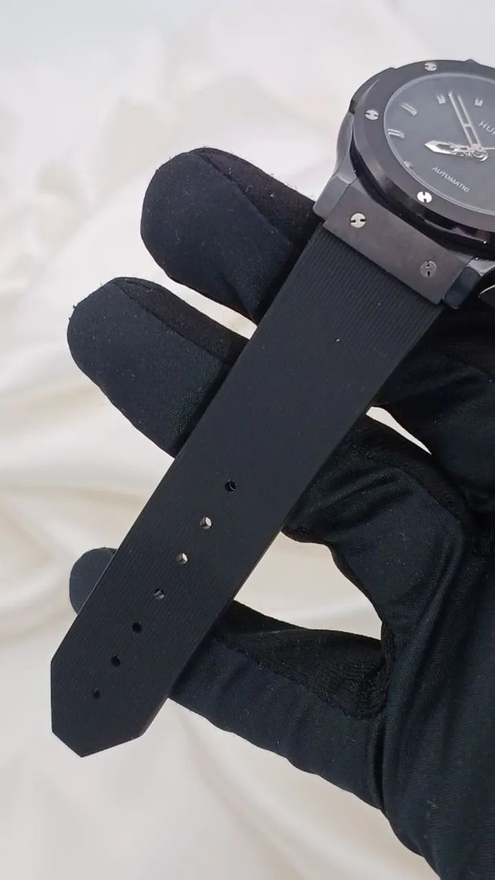 Relógio hublot sabor classic carbon - Foto 4