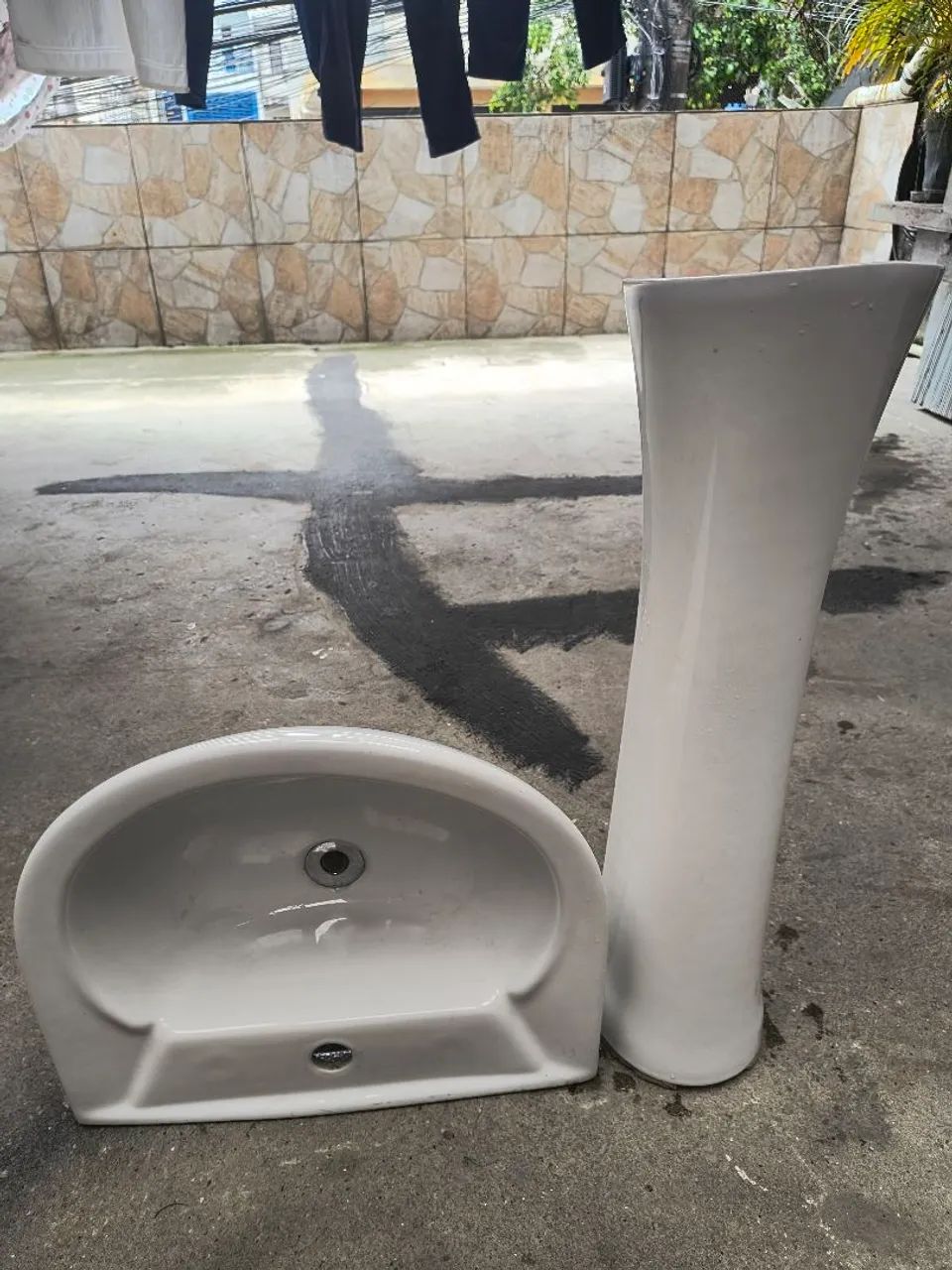 Lavatório com coluna. - Foto 3