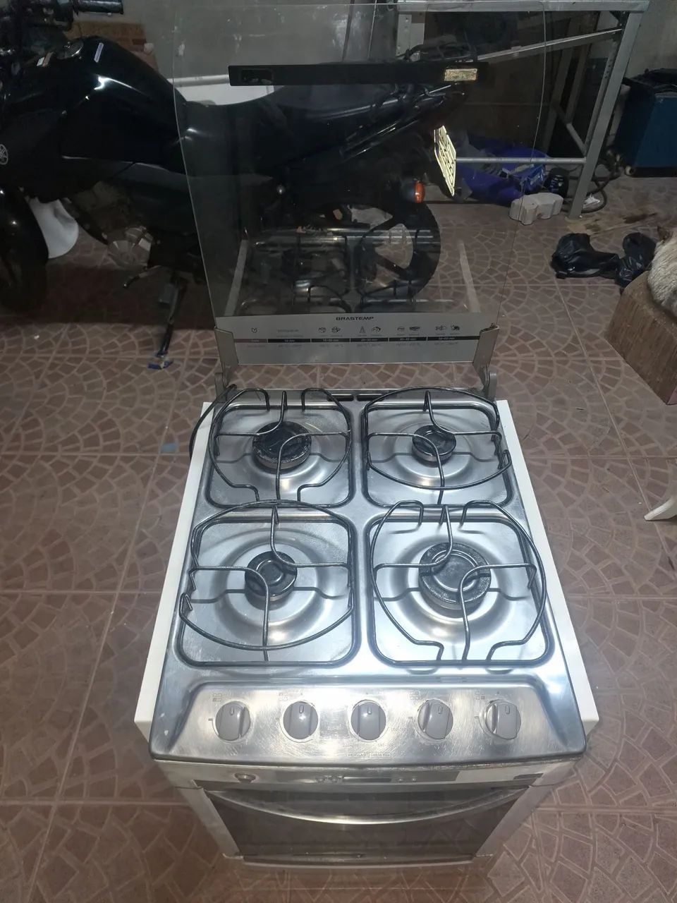 Fogao BRASTEMP bivolt - Foto 4