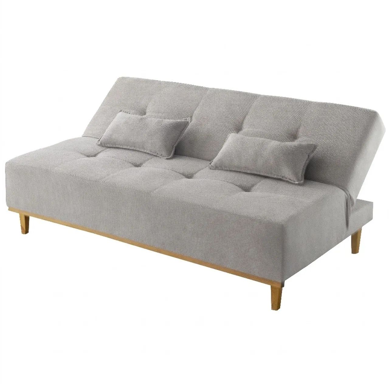 Sofá Cama Dallas Ref.48 1,81 m Linho Cinza 2502-B - LUXURY/ pronta entrega  - Foto 3