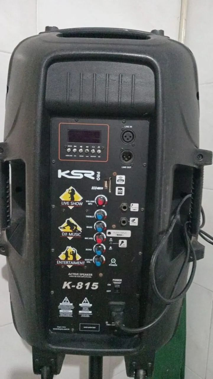 Mesa de som con caixa amplificada  - Foto 5