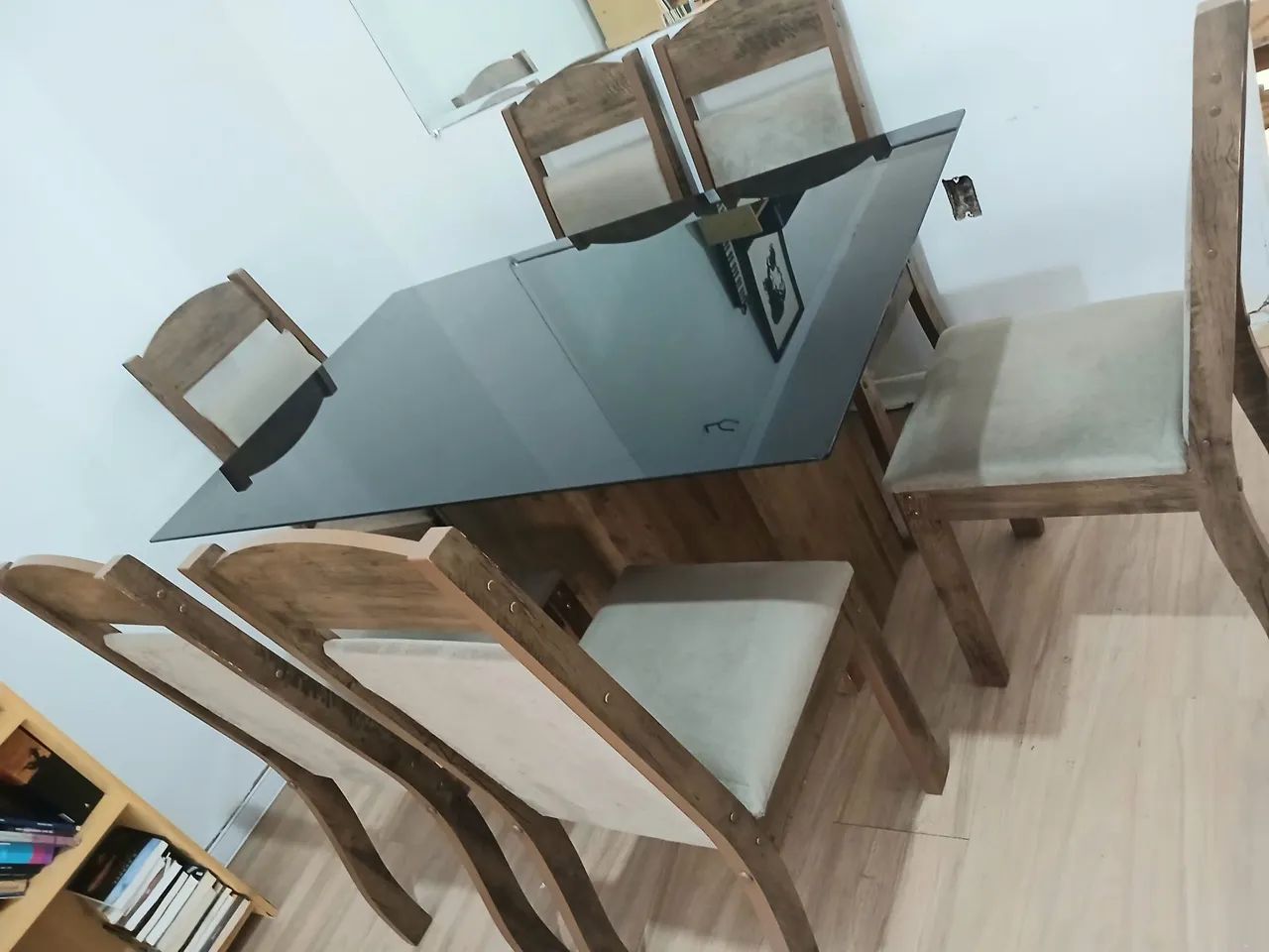 Mesa 6 cadeiras (entrego) - Foto 2
