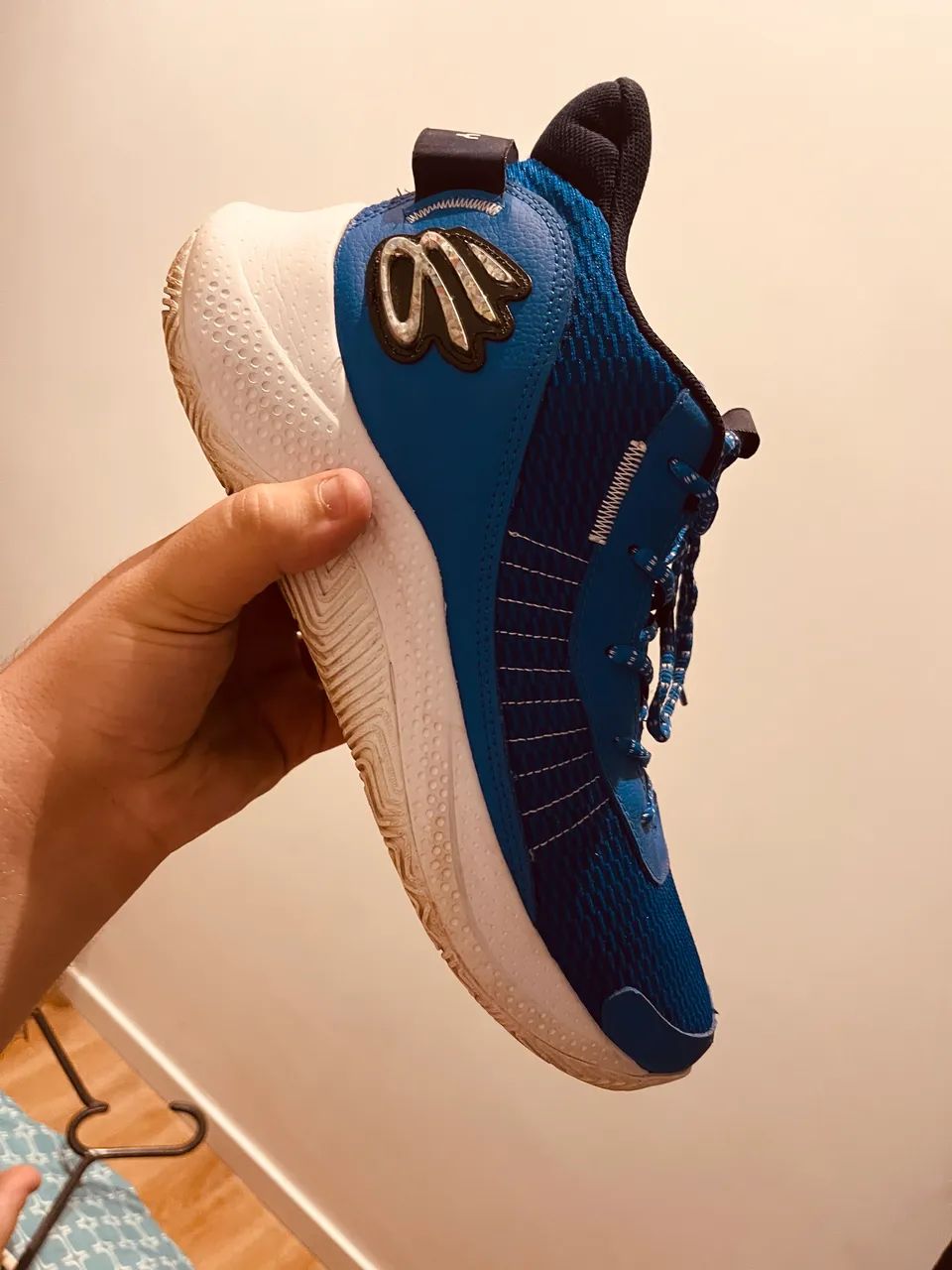 Tênis/basqueteira under armor curry tam 45 - Foto 2