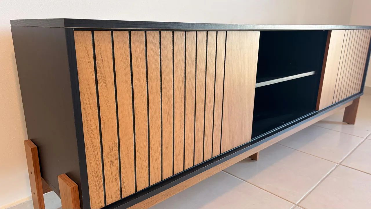 Rack para sala ripada  - Foto 2