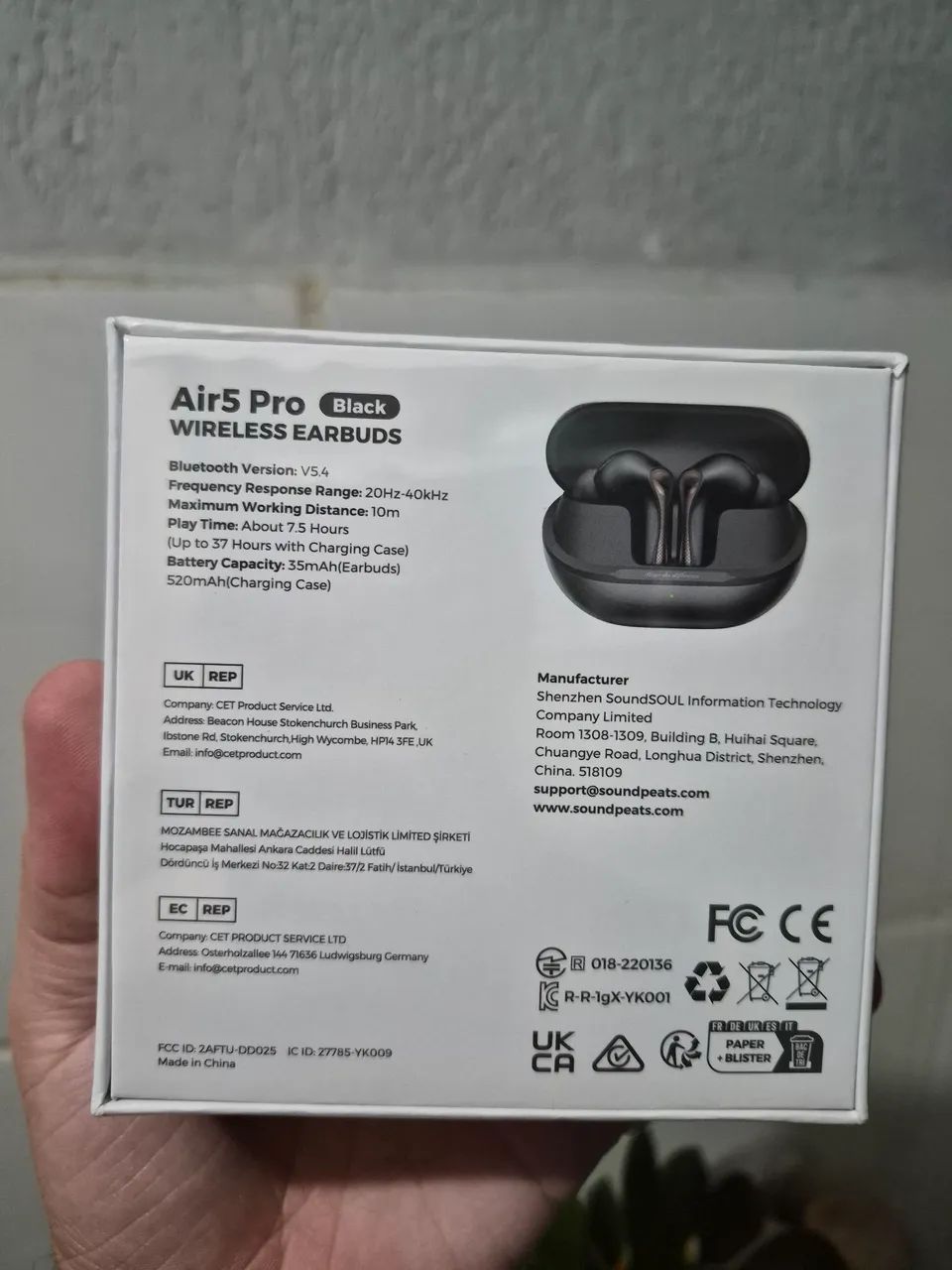 Fone Soundpeats Air 5 Pro - Foto 2