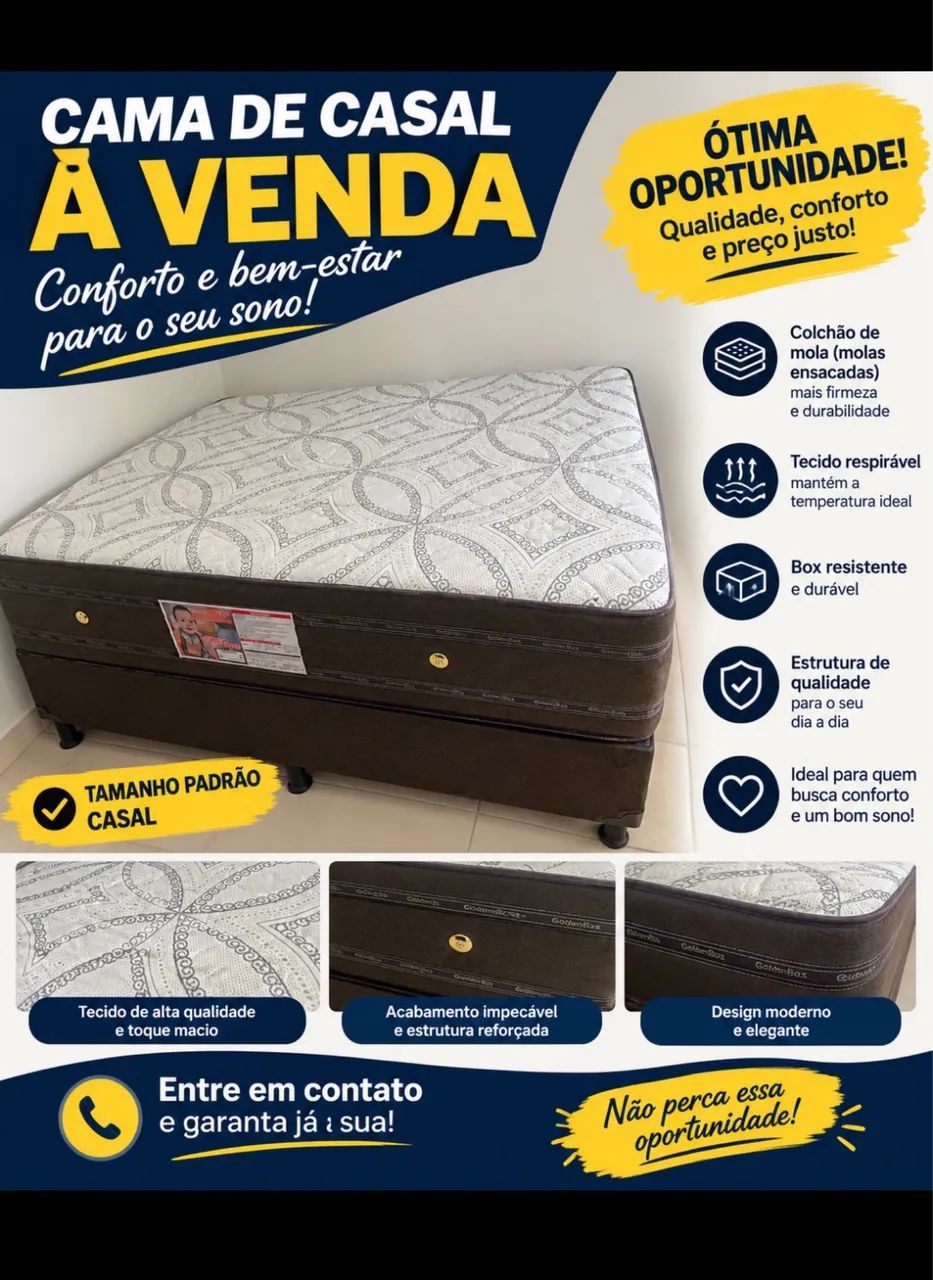 cama box casal  - Foto 3