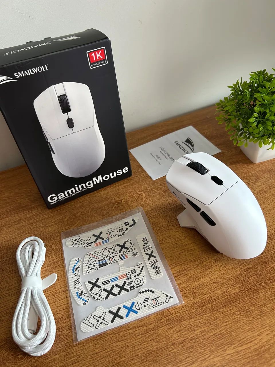 Mouse Gamer Smailwolf - Foto 5
