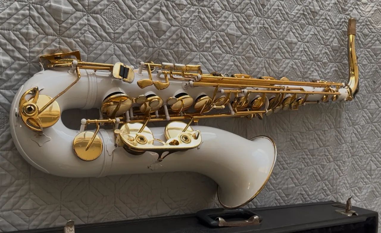 Sax Tenor Weril Mastrer branco original 