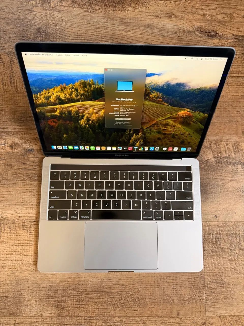 MacBook Pro 8GB com Touch Bar 2019 - com garantia  - Foto 3