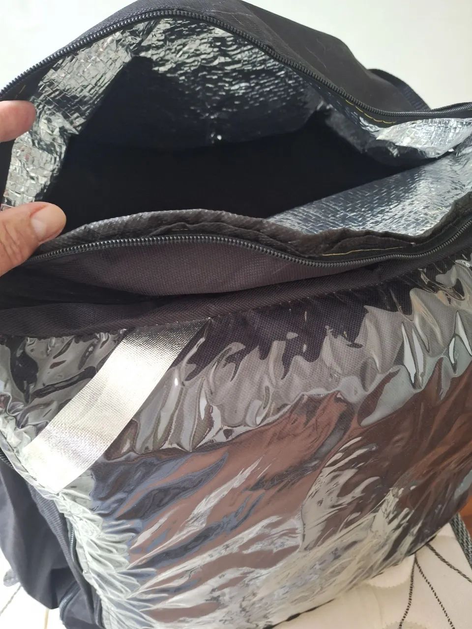 Mochila de entrega ja com isopor  nova - Foto 4